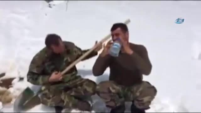 Şehidin son görüntüleri duygulandırdı