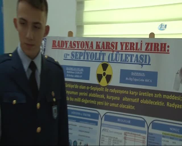 Bursa'da liseli öğrencilerden radyasyon zırhı!