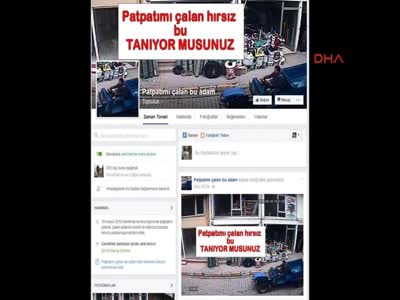 Patpatını çalan hırsızı bulmak için sosyal medyada sayfa açtı