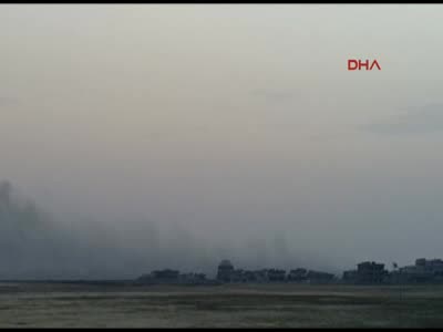 Nusaybin'de patlama ve silah sesleri