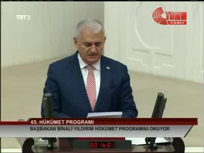 Başbakan Yıldırım, 65'inci Hükümet programını açıkladı - 3