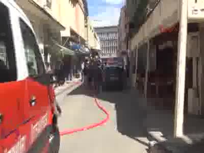 Restoranda korkutan yangın
