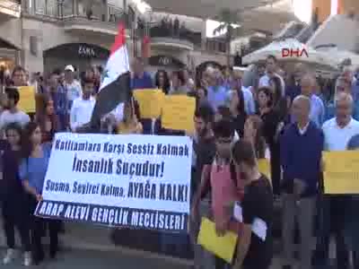 Mersin'de 'Alevi Katliamı' eylemi