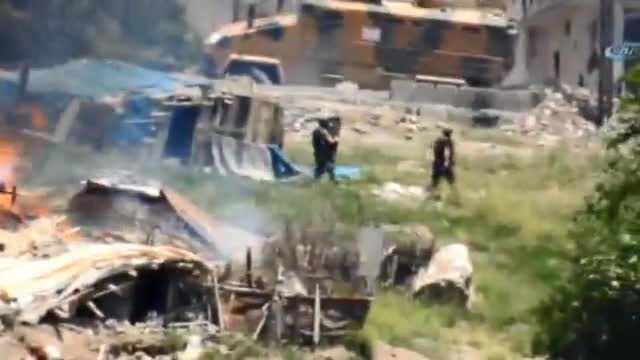 Asker ve polis omuz omuza didik didik arıyor