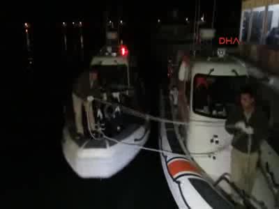 Ayvacık açıklarında 34 mülteci yakalandı