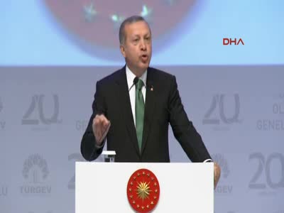 Cumhurbaşkanı Erdoğan Türgev genel kurulunda konuştu - 2