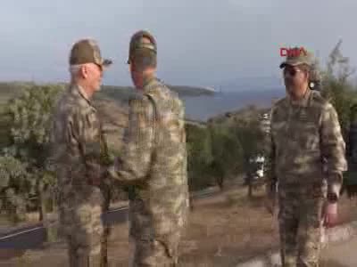 Efes Tatbikatı'nda gece eğitimi sırasında çekilen görüntüler nefes kesti