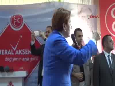Meral Akşener Bize ilk defa muhalefet deniliyor