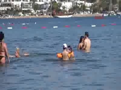 Bodrum plajları rengarenk - 1