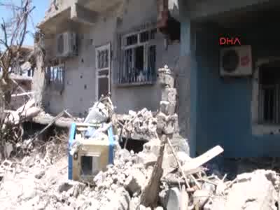 Nusaybin'de PKK'lı teröristlerin kullandıkları tüneller bulundu