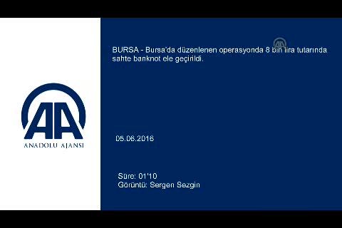 Bursa'da piyasaya sahte para süren çift yakalandı!