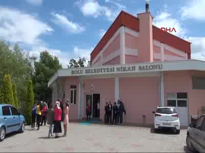 Bolu'da '06.06.2016'da evlenme yoğunluğu