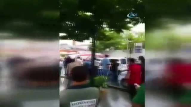 Bombalı saldırı sosyal medyada