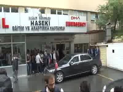 Cumhurbaşkanı Erdoğan Haseki'de yaralıları ziyaret etti - 2