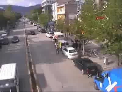Erzincan'da mobese kameraları kazaları kaydetti