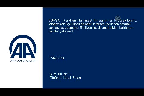 Bursa'da ev alacaklar dikkat! 2 yılda 5 milyon liralık vurgun