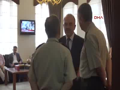 Vali Erol, Konya'ya veda etti