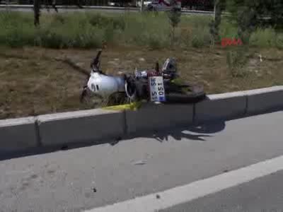 Burdur'da otomobille motosiklet çarpıştı 1 ölü