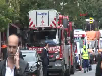 İstanbul'da bomba yüklü aracın önünde patlatıldığı otelin içinden görüntüler