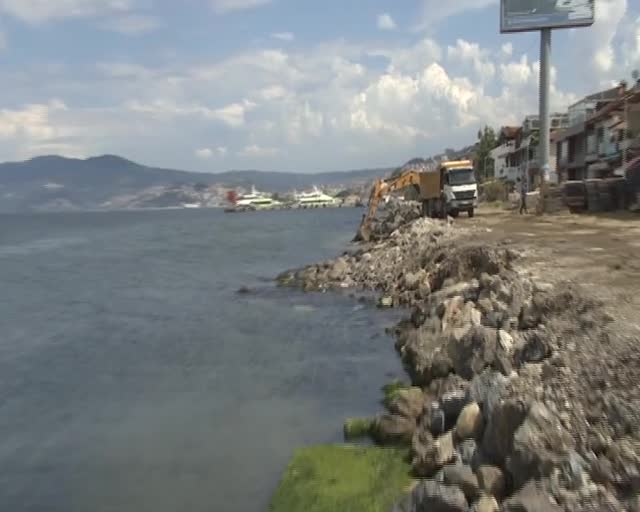 Bursa Mudanya sahilinde düğüm çözüldü, imalat başladı