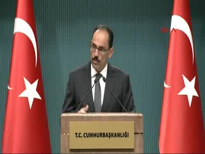 İbrahim Kalın ABD terör ile mücadelede Türkiye'nin yanındaysa örgütün şu veya bu kolu ile ilişki kurmasın - 2
