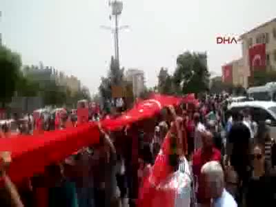 Midyat şehit polisler için tören düzenlendi - 2