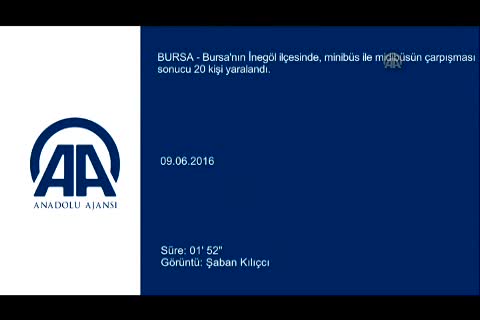 Bursa'da minibüs ile midibüs çarpıştı: 19 yaralı