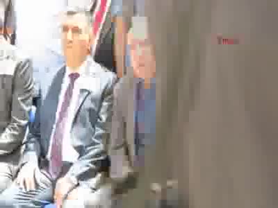 Midyat'ta şehit polisler ve siviller için uğurlama töreni - 3