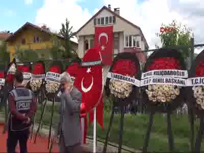 Şehit polis Şerife Özden Kalmış'ın cenazesi babaocağında