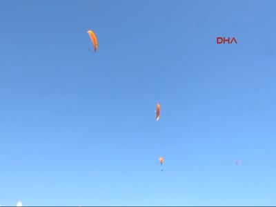 Yamaç Paraşütü Hedef Ligi Şampiyonası Alanya etabı sona erdi