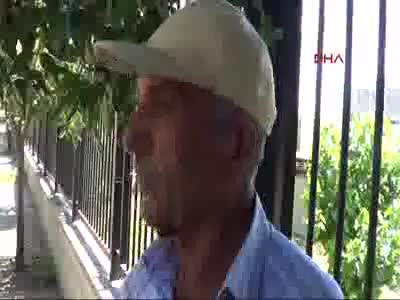 Tapulu arazisine yol yapıldığı için toprak döküp ulaşıma kapatan vatandaşa polis 412 lira ceza kesti