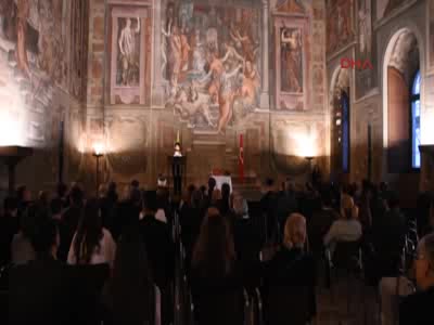 Vatikan'a ait sarayda Kur'an ve ezan okundu, iftar yapıldı