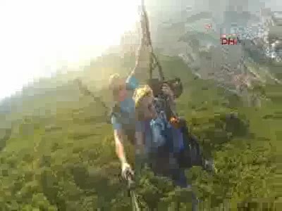 Bursa'da yamaç paraşütüne ilgi