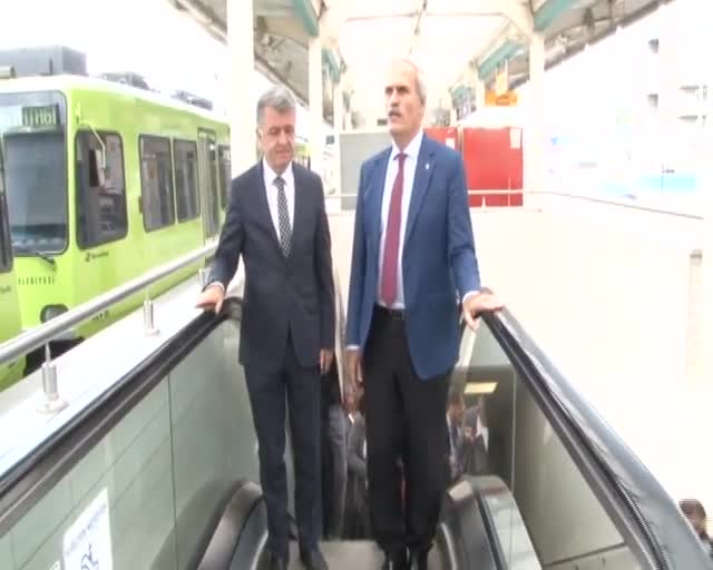 Bursa'da yerli vagonlar raylarda boy gösteriyor