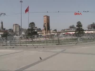 Taksim Meydanı'nda geniş güvenlik önlemi