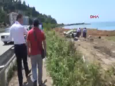 Kaza yapan sürücü hastaneden kaçmaya çalışırken yakalandı