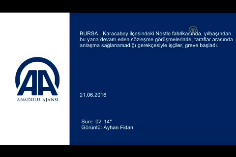 Nestle'nin Bursa Karacabey'deki fabrikasında grev - 2