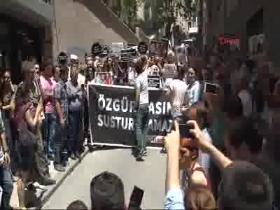 Özgür Gündem Gazetesi'ne HDP ve çeşitli meslek örgütlerinden destek