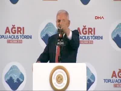 Başbakan Yıldırım Ağrı'da konuştu - 3