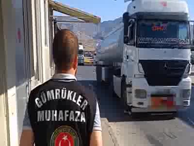 Akaryakıt tankerinde sigara kaçakçılığı