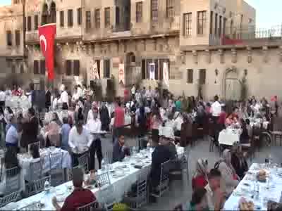 Şehit aileleri ve gaziler iftarda buluştu