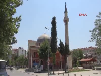 Denizli'de iftar topu iki dakika önce patladı