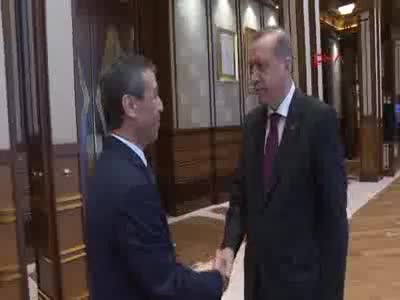 Cumhurbaşkanı Erdoğan KKTC Dışişleri Bakanı Ertuğruloğlu'nu kabul etti