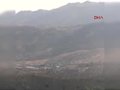 Derecik'te sınır bölüğüne havanlı saldırı