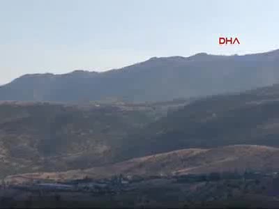 PKK'lı teröristler, Derecik'te sınır bölüğüne ateş açtı