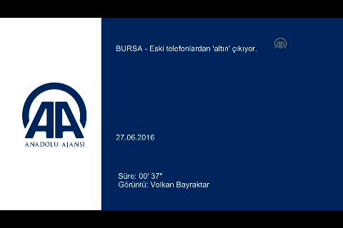 Eski telefonlardan 'altın' çıkıyor