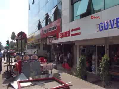 Alanya'da restoranda tüp patladı; 1 yaralı