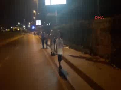 Patlamanın ardından Havalimanı'nın önünden görüntüler - 2