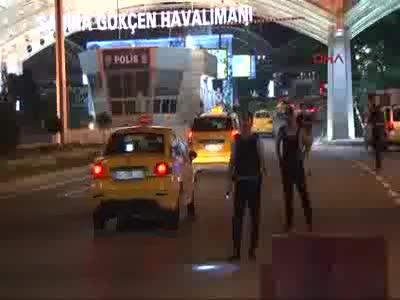 Sabiha Gökçen Havalimanı'nda yoğun güvenlik önlemi