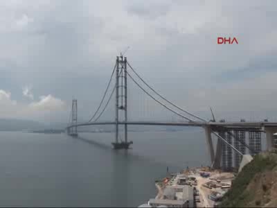 Osmangazi Köprüsü açılışa hazır